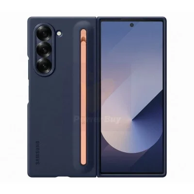 Cover Samsung Z Fold 6  Slim Case With Pen - Blue